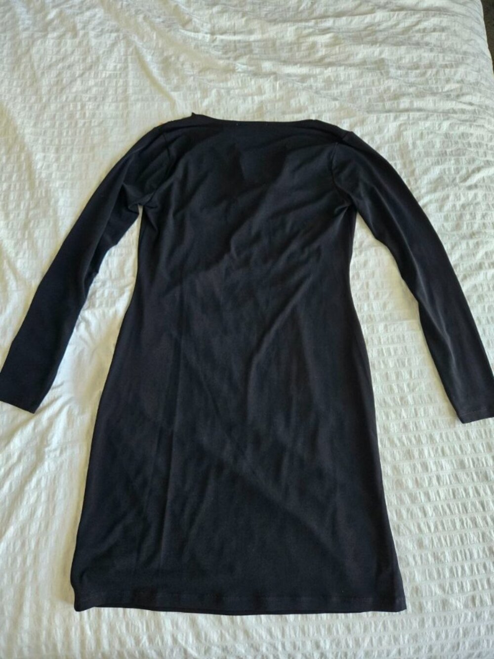 Michael Kors Black Long Sleeve Sheath Dress Women’s XS Elegant Classic Stretch - Picture 3 of 9